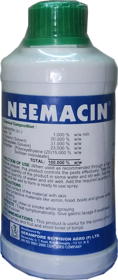 Neemacin 10,000 PPM pack