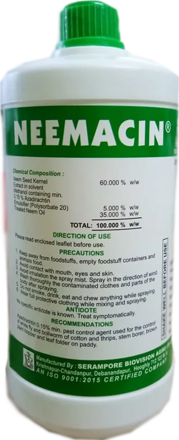 Neemacin 1,500 PPM pack